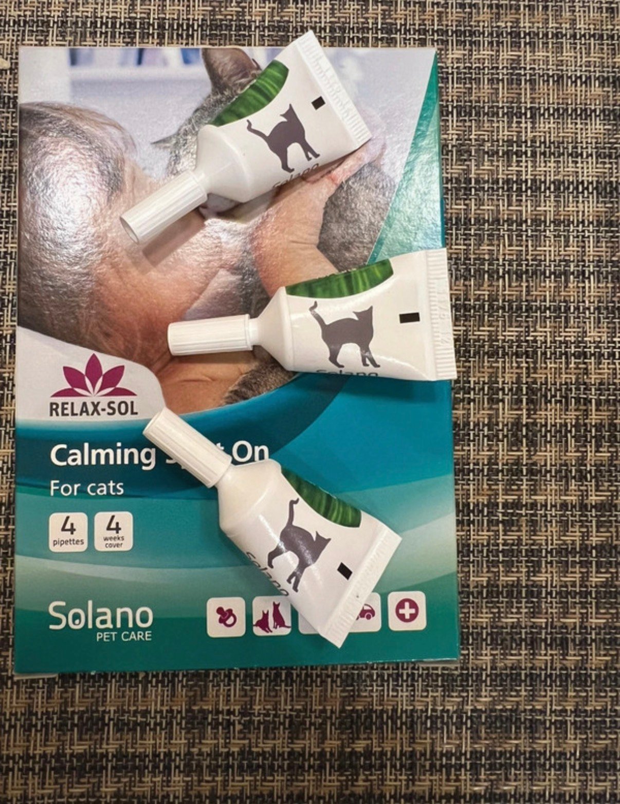 Solano Relax-Sol Spot On raminantys lašai katėms
